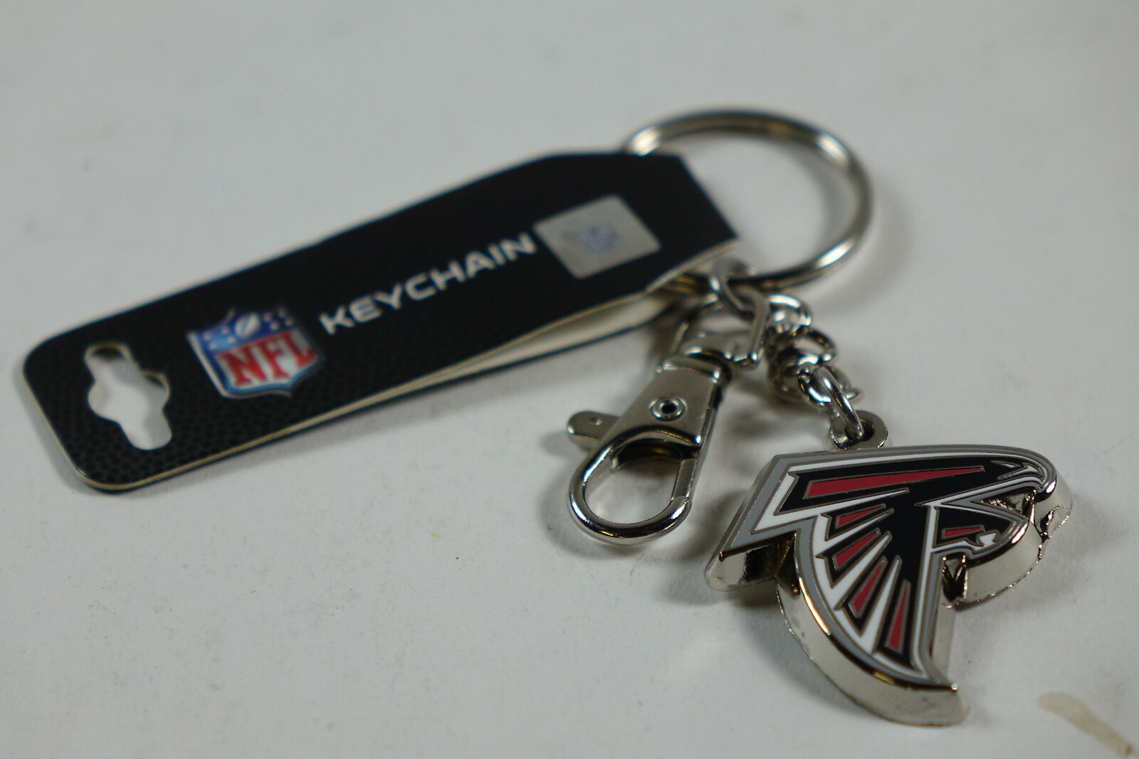 Atlanta Falcons Keychain Zamac Logo
